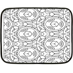 Pattern Silly Coloring Page Cool Fleece Blanket (mini) by Amaryn4rt