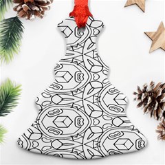 Pattern Silly Coloring Page Cool Ornament (christmas Tree)  by Amaryn4rt