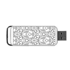 Pattern Silly Coloring Page Cool Portable Usb Flash (two Sides) by Amaryn4rt