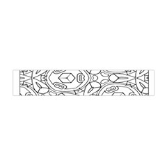 Pattern Silly Coloring Page Cool Flano Scarf (mini) by Amaryn4rt