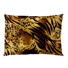 Pattern Tiger Stripes Print Animal Pillow Case by Amaryn4rt