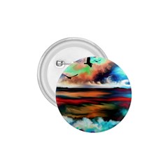 Ocean Waves Birds Colorful Sea 1 75  Buttons