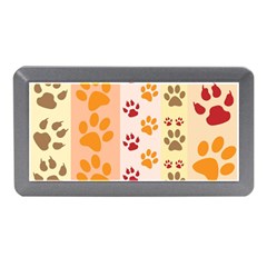 Paw Print Paw Prints Fun Background Memory Card Reader (mini) by Amaryn4rt