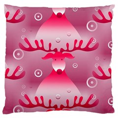 Seamless Repeat Repeating Pattern Large Flano Cushion Case (one Side) by Amaryn4rt