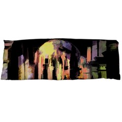 Street Colorful Abstract People Body Pillow Case (dakimakura) by Amaryn4rt