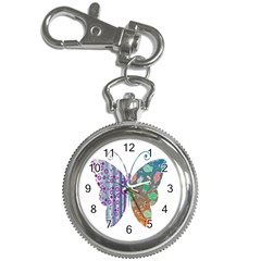 Vintage Style Floral Butterfly Key Chain Watches by Amaryn4rt