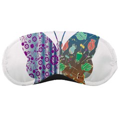 Vintage Style Floral Butterfly Sleeping Masks by Amaryn4rt