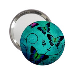 Texture Butterflies Background 2 25  Handbag Mirrors by Amaryn4rt