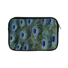 Peacock Feathers Blue Bird Nature Apple Ipad Mini Zipper Cases by Amaryn4rt