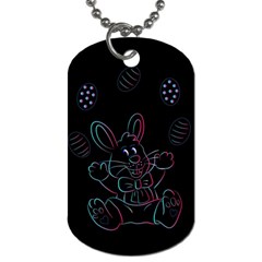 Easter Bunny Hare Rabbit Animal Dog Tag (one Side) by Amaryn4rt