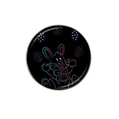 Easter Bunny Hare Rabbit Animal Hat Clip Ball Marker (4 Pack) by Amaryn4rt