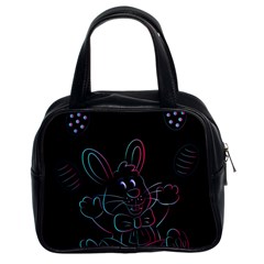 Easter Bunny Hare Rabbit Animal Classic Handbags (2 Sides) by Amaryn4rt