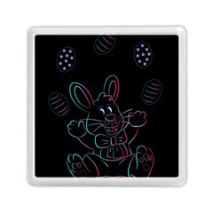 Easter Bunny Hare Rabbit Animal Memory Card Reader (square)  by Amaryn4rt