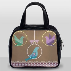 Isolated Wallpaper Bird Sweet Fowl Classic Handbags (2 Sides) by Amaryn4rt