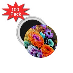 Flowers Artwork Art Digital Art 1.75  Magnets (100 pack) 