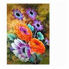 Flowers Artwork Art Digital Art Large Garden Flag (Two Sides)