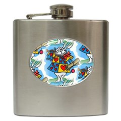 Seamless Repeating Tiling Tileable Hip Flask (6 Oz) by Amaryn4rt