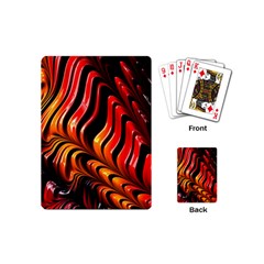 Abstract Fractal Mathematics Abstract Playing Cards (mini)  by Amaryn4rt