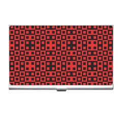 Abstract Background Red Black Business Card Holders