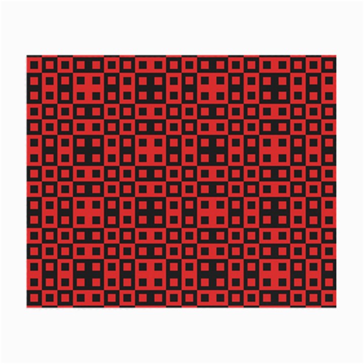 Abstract Background Red Black Small Glasses Cloth