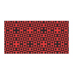 Abstract Background Red Black Satin Wrap