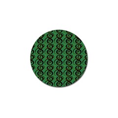 Abstract Pattern Graphic Lines Golf Ball Marker by Amaryn4rt