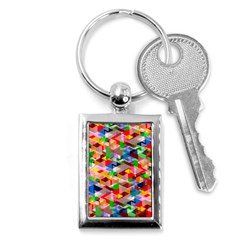 Background Abstract Key Chains (rectangle)  by Amaryn4rt