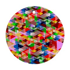 Background Abstract Round Ornament (two Sides)