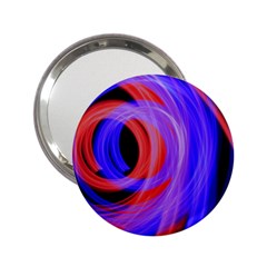 Background Blue Red 2.25  Handbag Mirrors