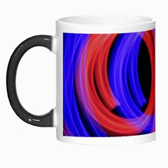 Background Blue Red Morph Mugs