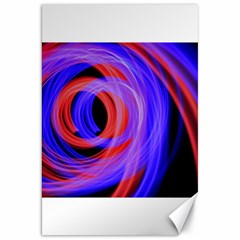 Background Blue Red Canvas 20  X 30   by Amaryn4rt