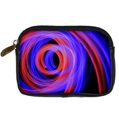 Background Blue Red Digital Camera Cases