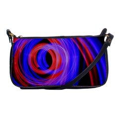 Background Blue Red Shoulder Clutch Bags