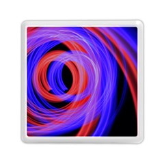 Background Blue Red Memory Card Reader (Square) 