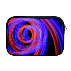 Background Blue Red Apple Macbook Pro 17  Zipper Case