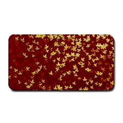 Background Design Leaves Pattern Medium Bar Mats by Amaryn4rt