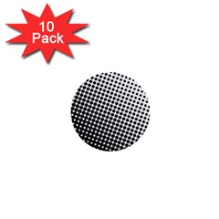 Background Wallpaper Texture Lines Dot Dots Black White 1  Mini Buttons (10 pack) 