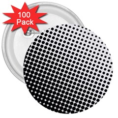 Background Wallpaper Texture Lines Dot Dots Black White 3  Buttons (100 pack) 