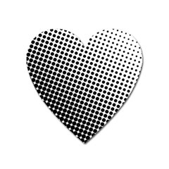 Background Wallpaper Texture Lines Dot Dots Black White Heart Magnet