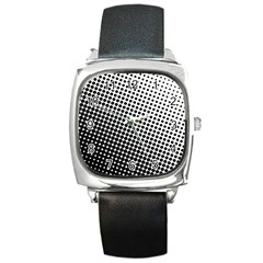 Background Wallpaper Texture Lines Dot Dots Black White Square Metal Watch