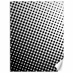 Background Wallpaper Texture Lines Dot Dots Black White Canvas 36  x 48  