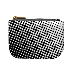 Background Wallpaper Texture Lines Dot Dots Black White Mini Coin Purses