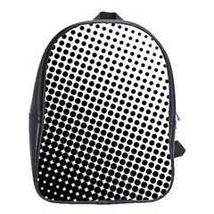 Background Wallpaper Texture Lines Dot Dots Black White School Bags(large)  by Amaryn4rt