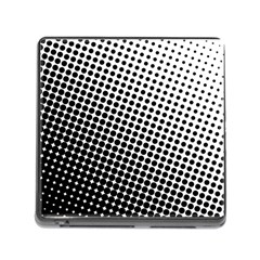 Background Wallpaper Texture Lines Dot Dots Black White Memory Card Reader (Square)