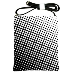 Background Wallpaper Texture Lines Dot Dots Black White Shoulder Sling Bags