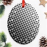 Background Wallpaper Texture Lines Dot Dots Black White Ornament (Oval Filigree) Front