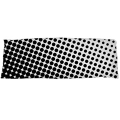 Background Wallpaper Texture Lines Dot Dots Black White Body Pillow Case (Dakimakura)