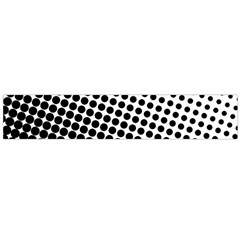 Background Wallpaper Texture Lines Dot Dots Black White Flano Scarf (Large)