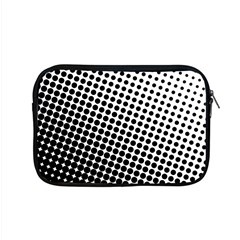 Background Wallpaper Texture Lines Dot Dots Black White Apple Macbook Pro 15  Zipper Case by Amaryn4rt