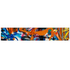 Background Graffiti Grunge Flano Scarf (large) by Amaryn4rt